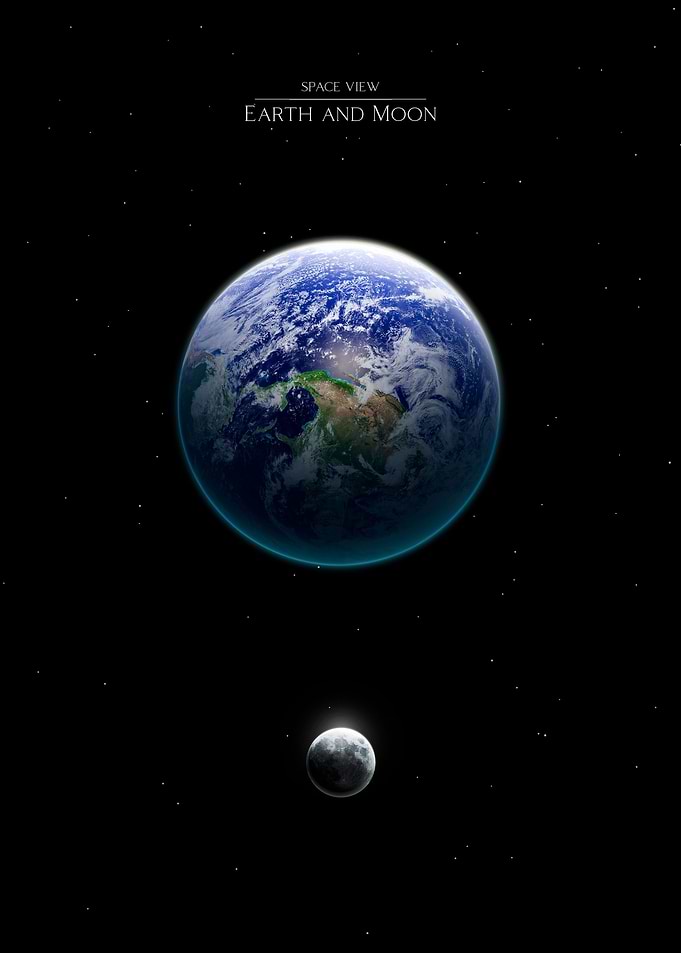 Earth and Moon