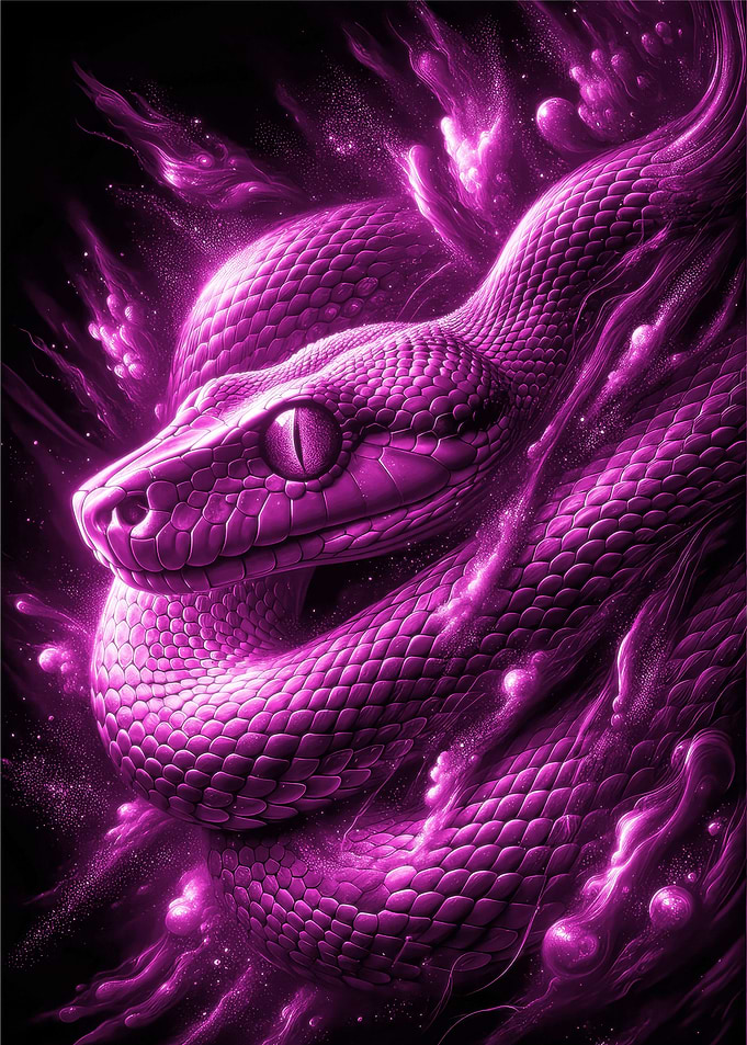The Purple snake