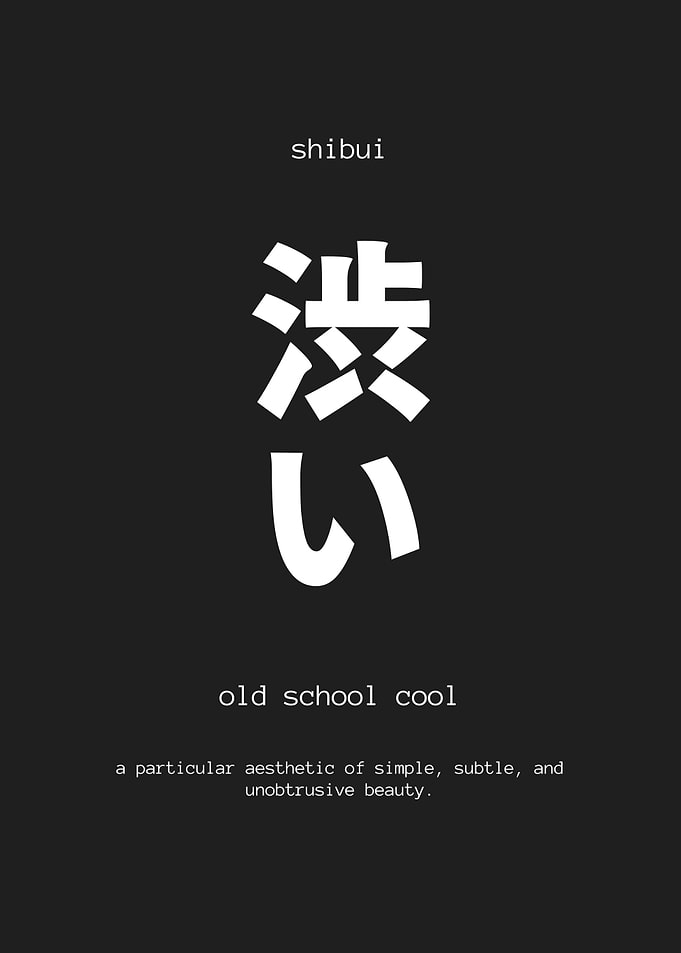 shibui japanese quote