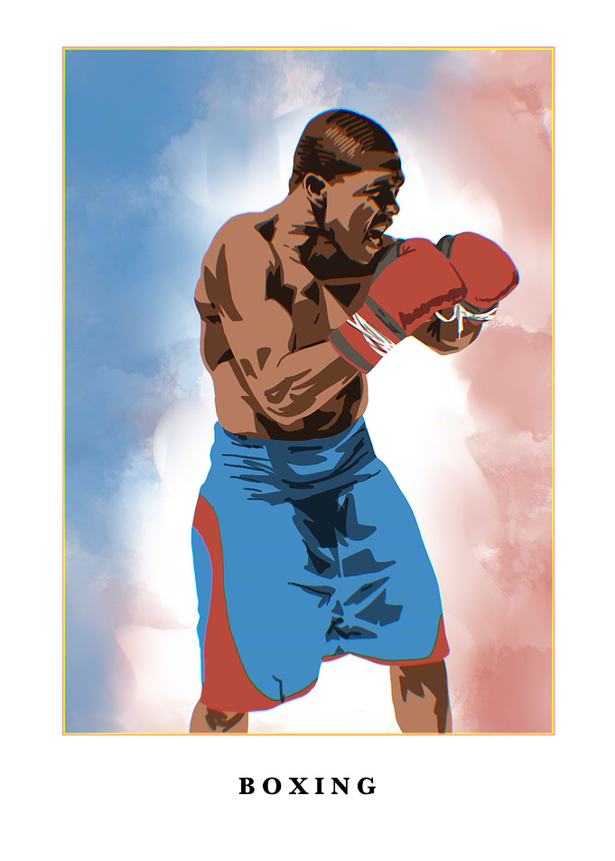 boxing art