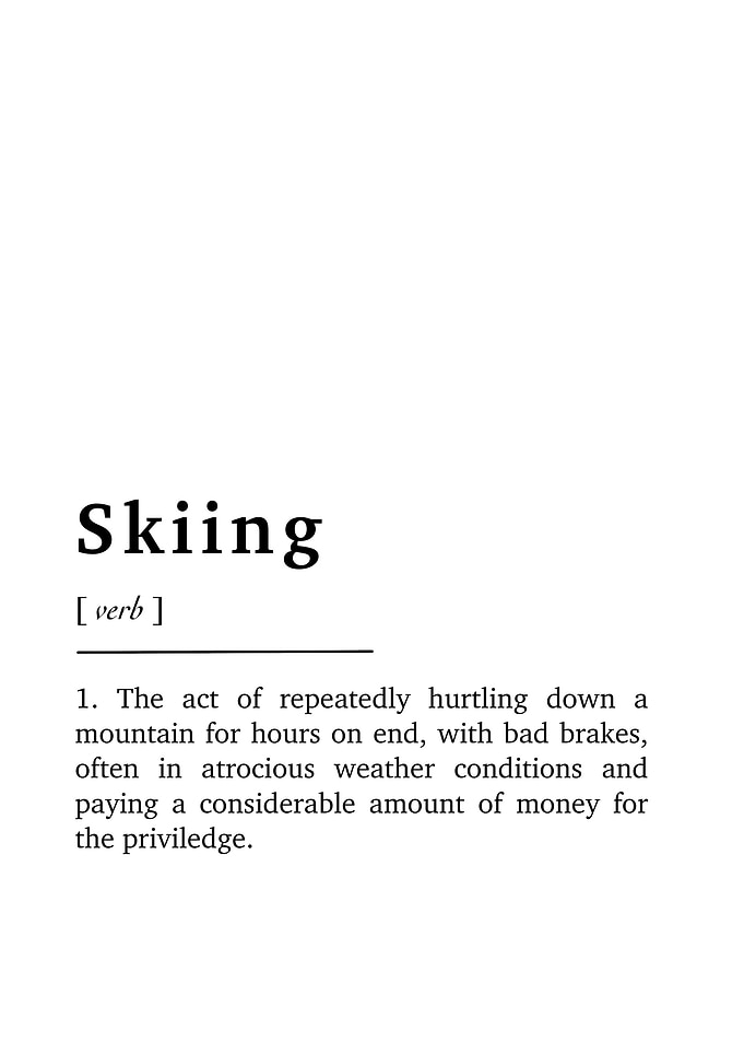 Skiing