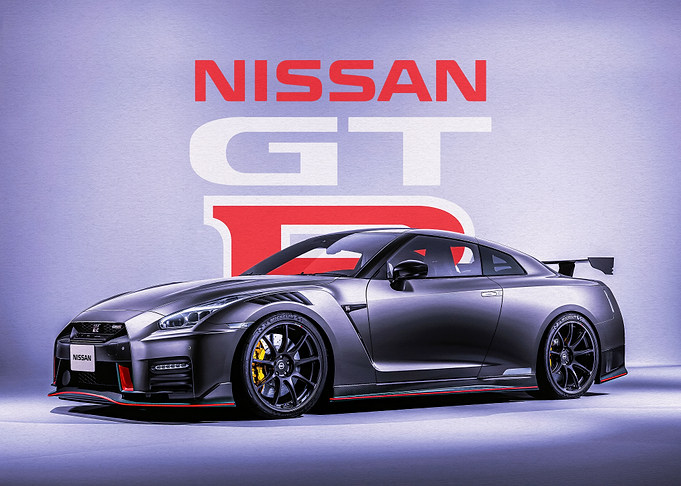 Grey Nissan GT-R
