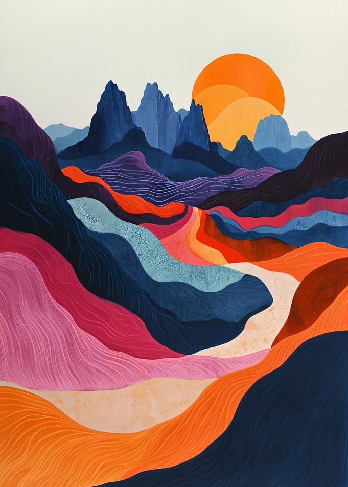 Gouache Utopia