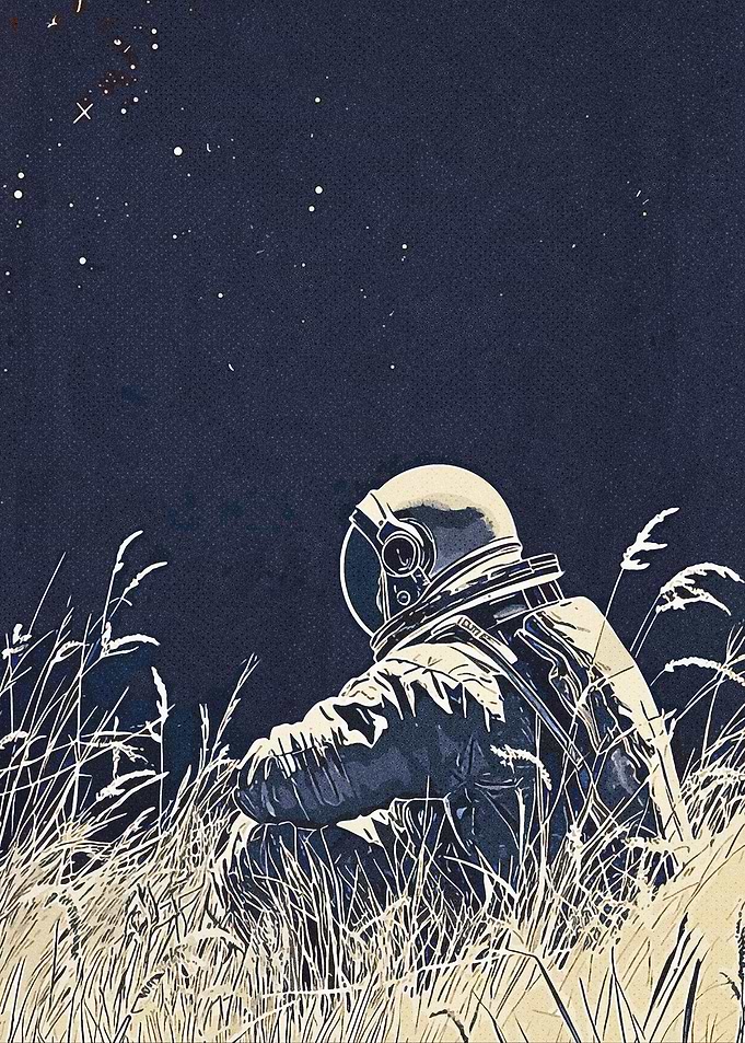 Astronaut And Nature