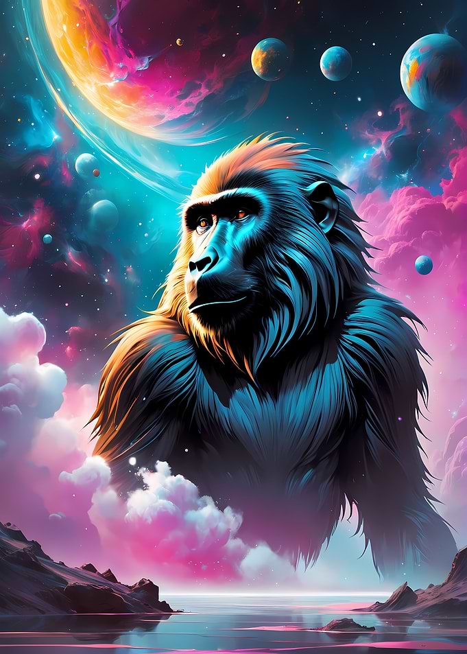 Baboon Cosmic Space