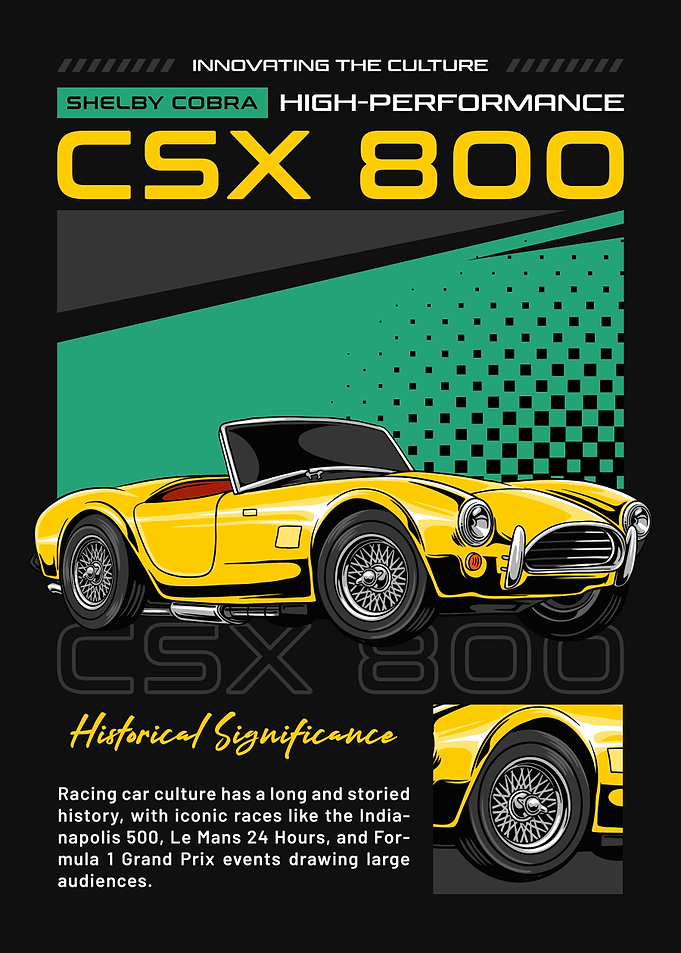 Retro Shelbii Car