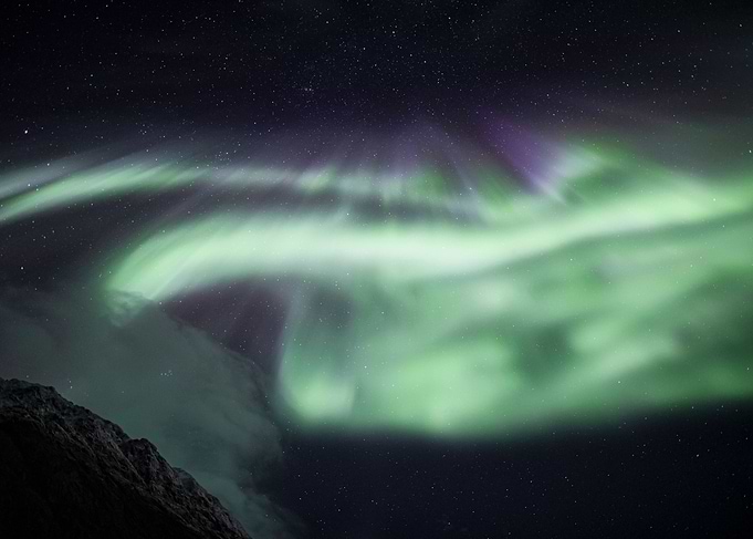 Corona Above a Mountain