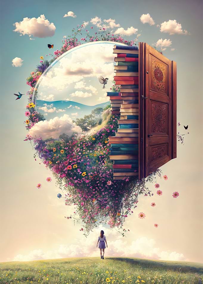 Reader Flower Dream