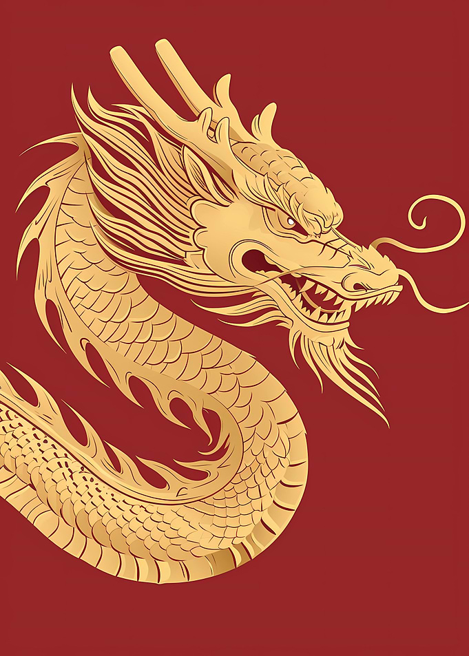 Golden Imperial Dragon