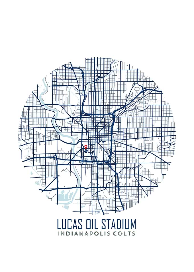 Lucas Oil Stadium Map