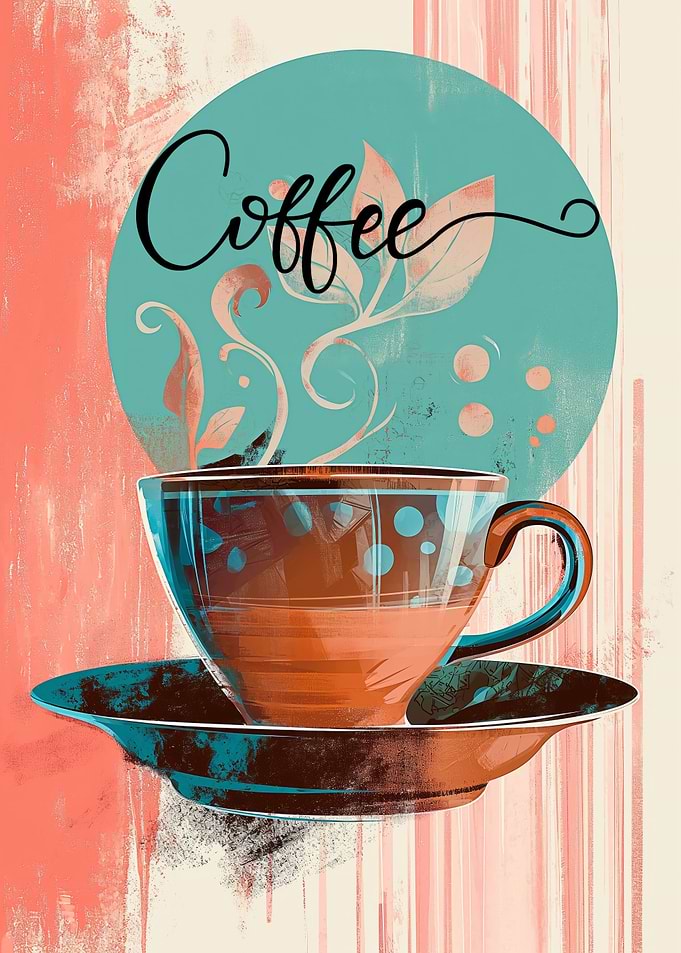Retro Coffee Poster