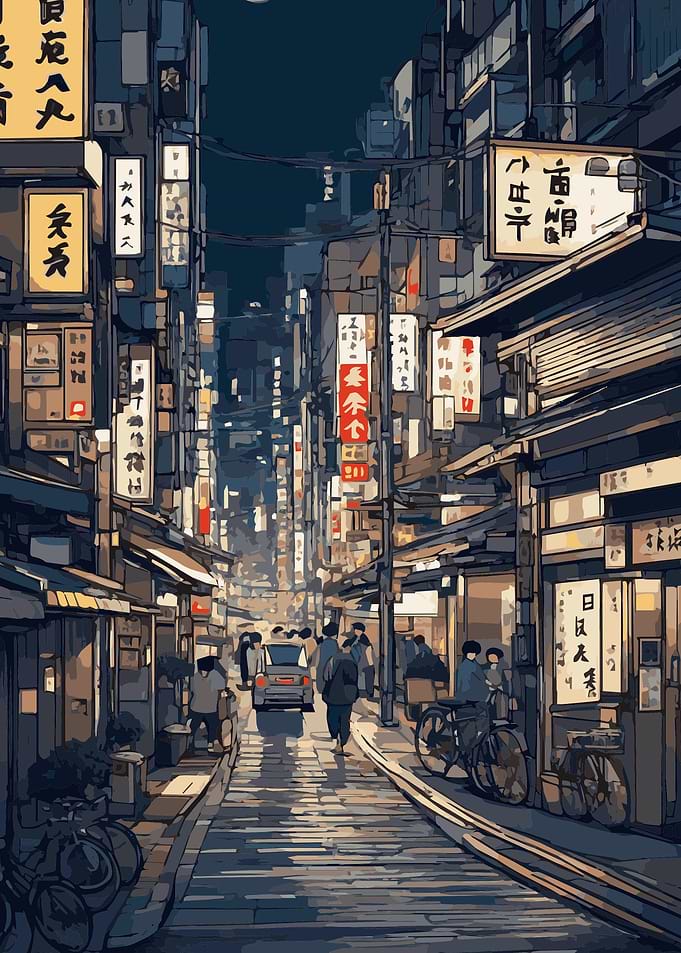 Japan Tokyo Cityscape 6
