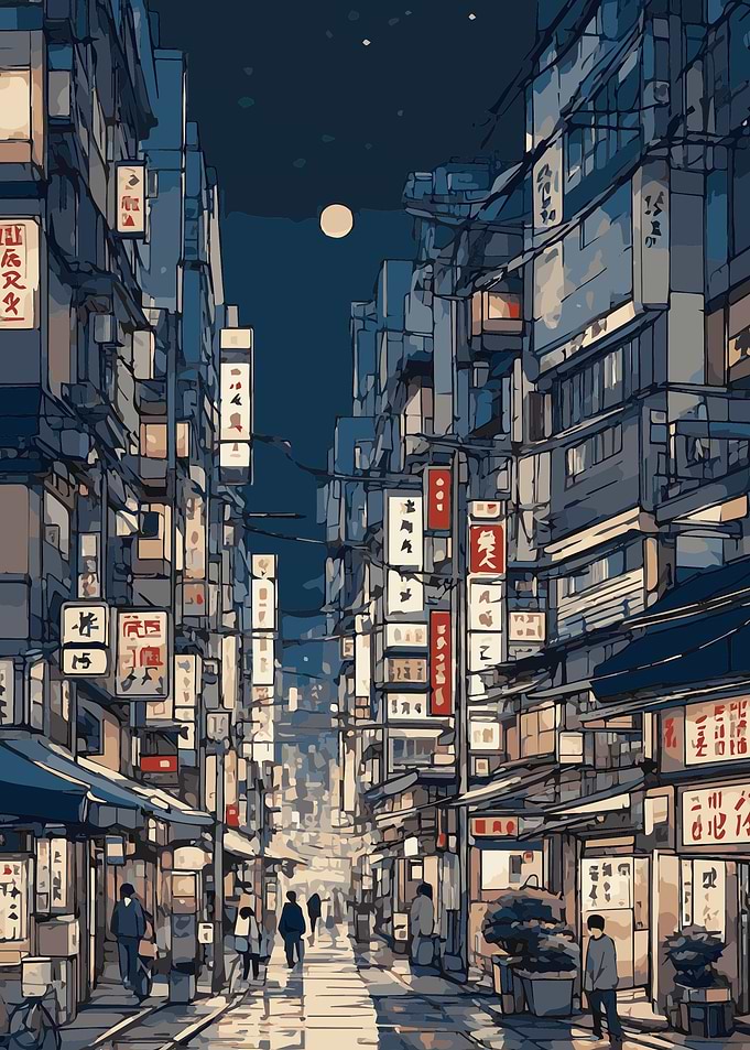 Japan Tokyo Cityscape 5