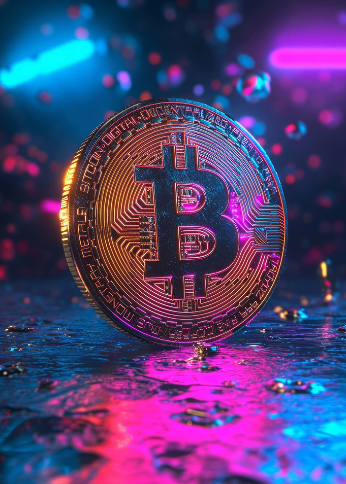 Aesthetic Bitcoin Crypto