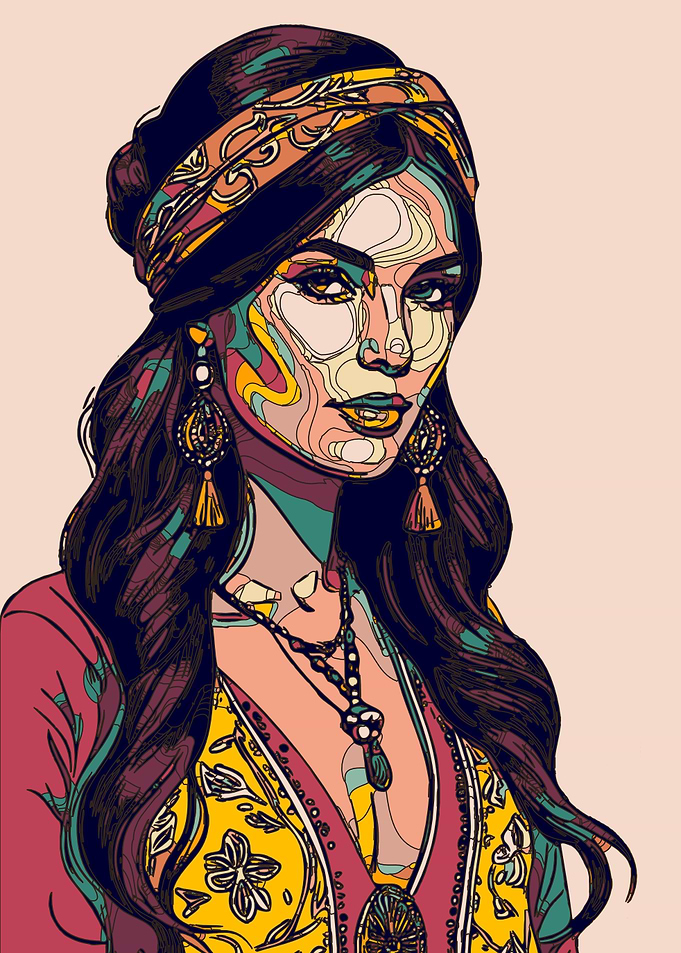 Geometric Woman