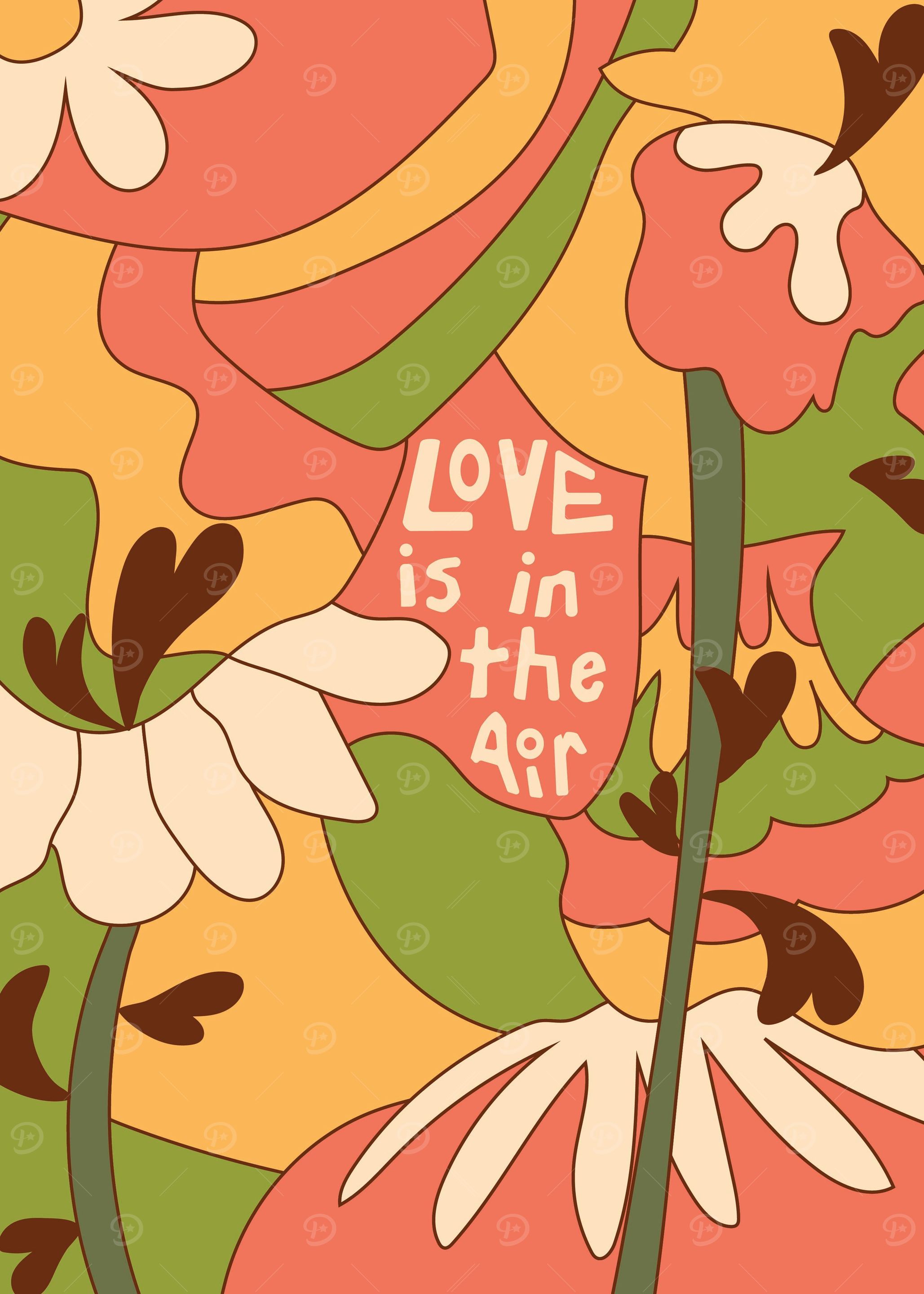 Pop psychedelic nature