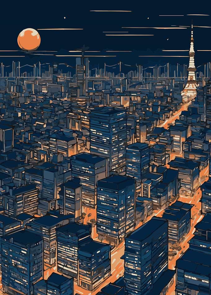 Japan Tokyo Cityscape 10