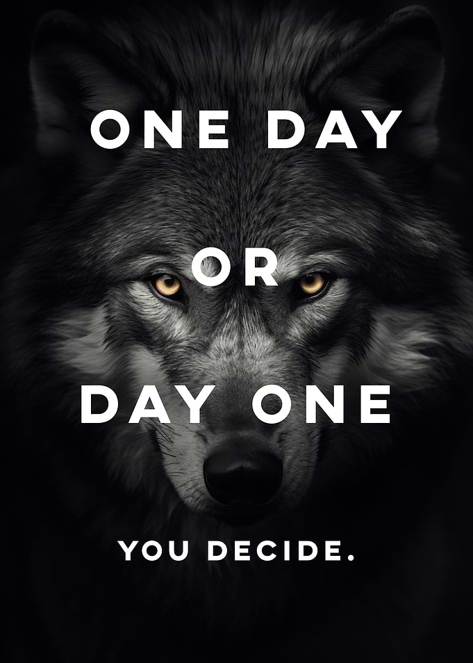 Wolf Quote Motivation