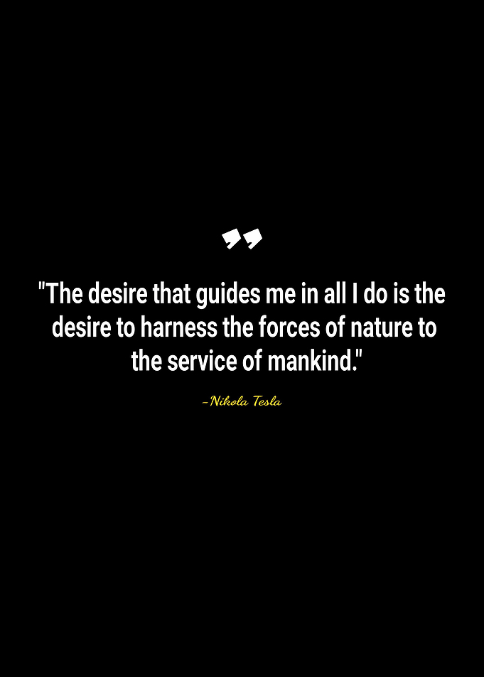 Nikola Tesla quotes