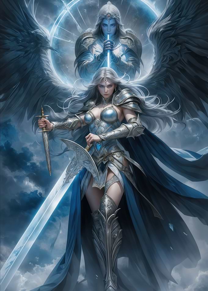 Blue archangel