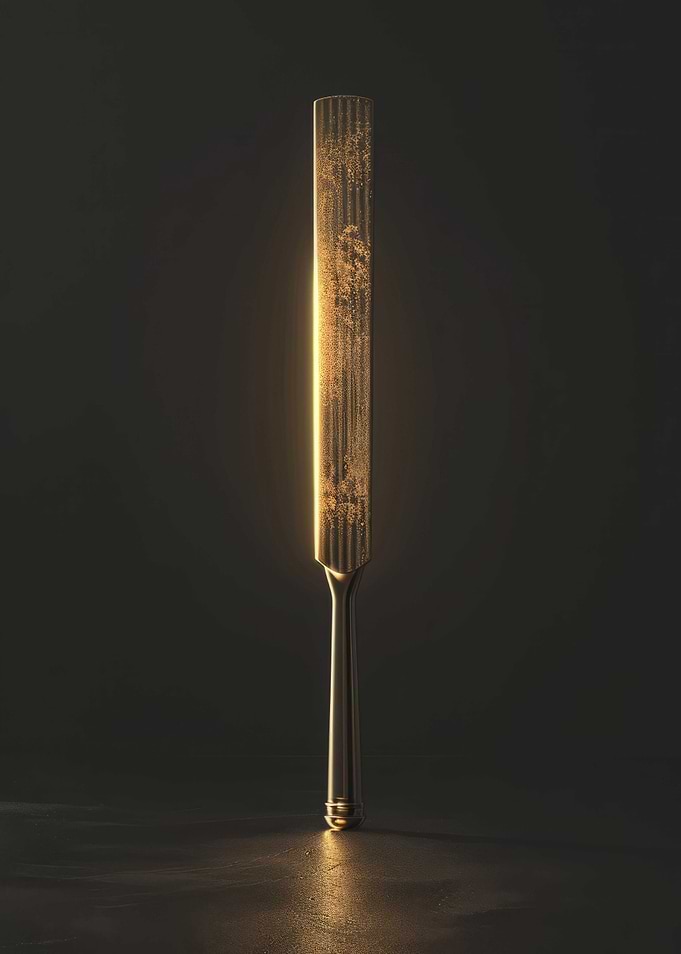 3D Dark Gold