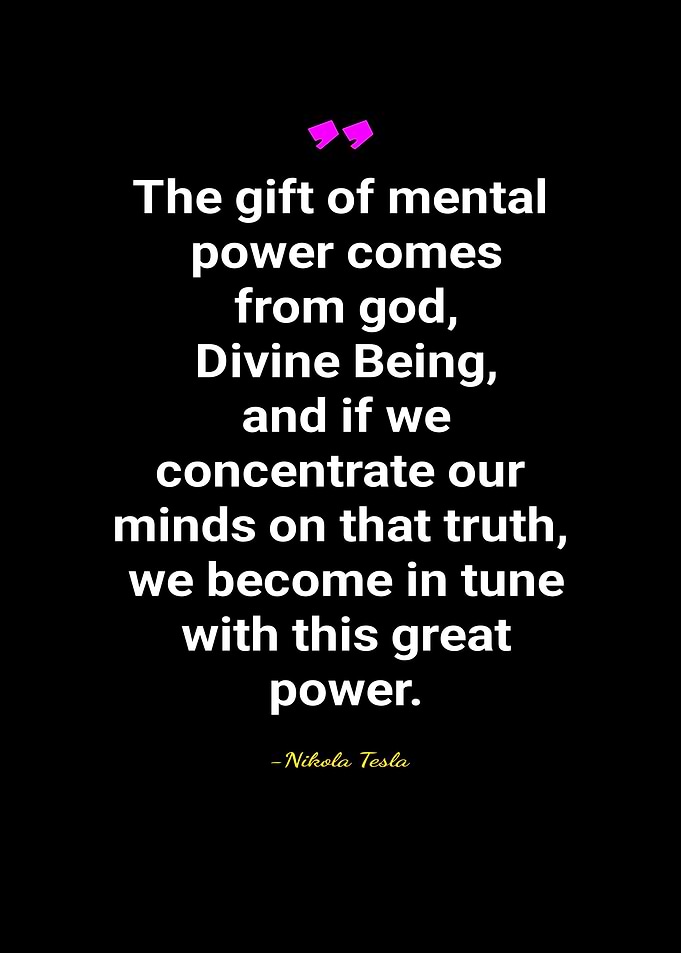 Nikola Tesla quotes