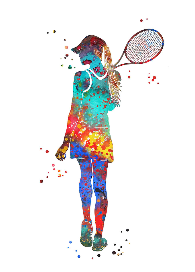 Tennis Player Girl