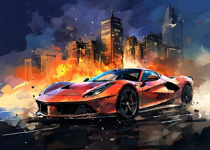 My Ferrari SF90 Spider