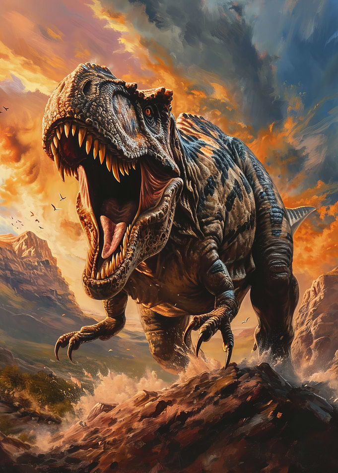 Roaring TRex Might