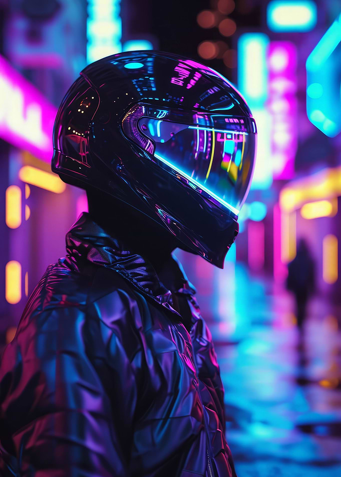 Helmet Cyber Aesthetic