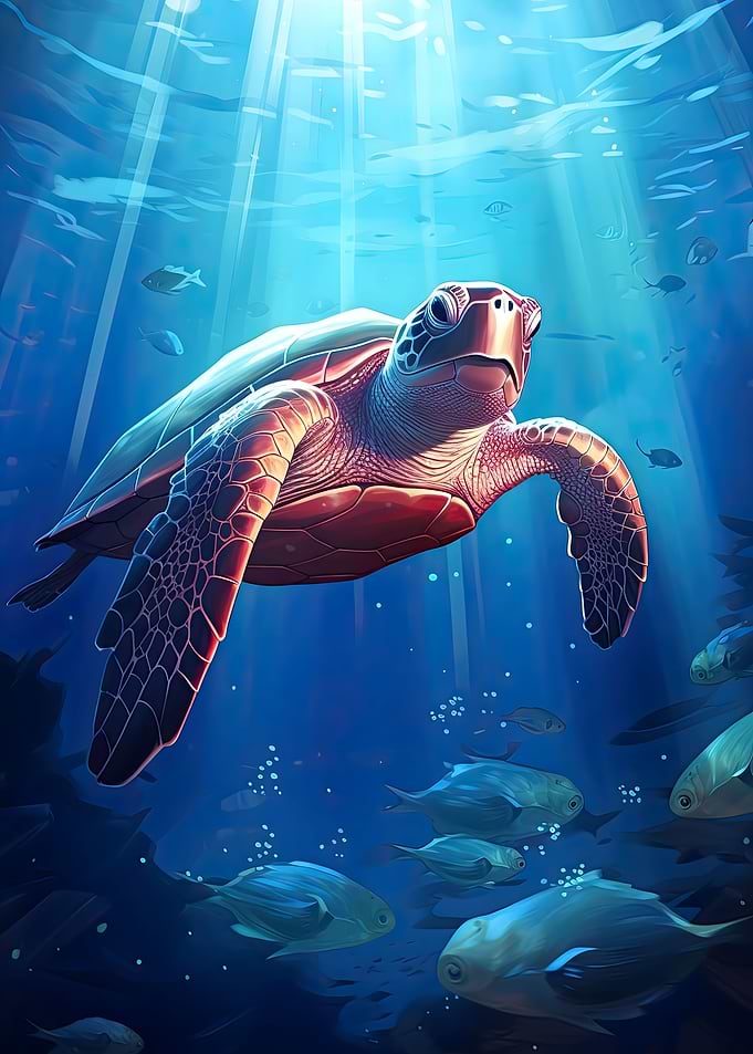 Turtle Sea Animals