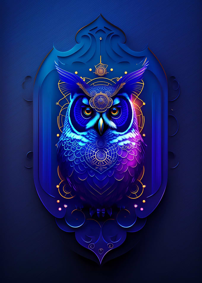 Purple Owl
