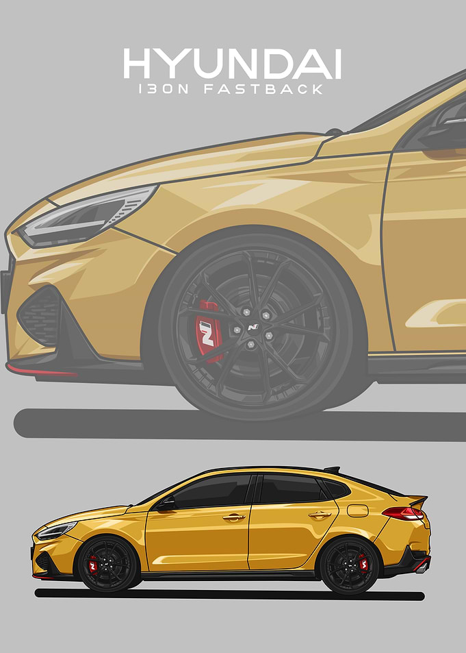 hyundai i30n fastback yllw