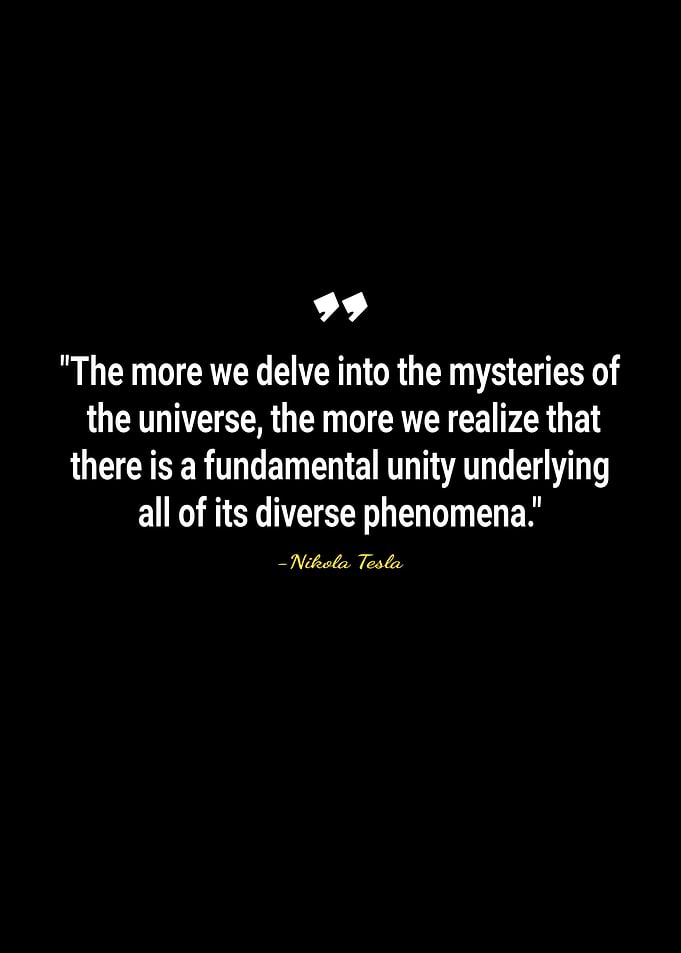 Nikola Tesla quotes