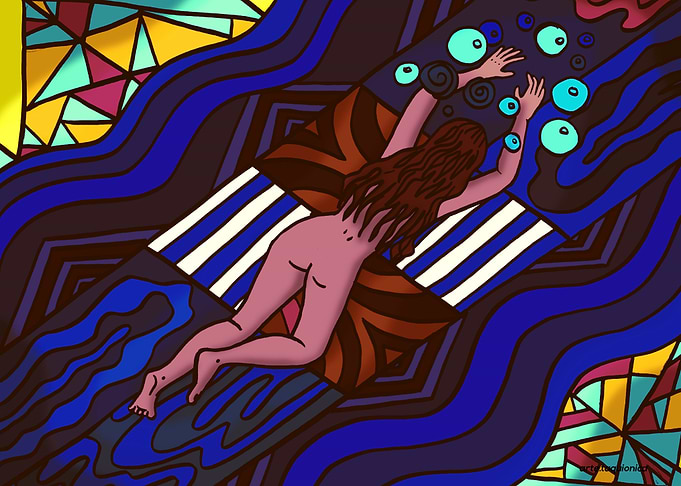 Mosaico submarino