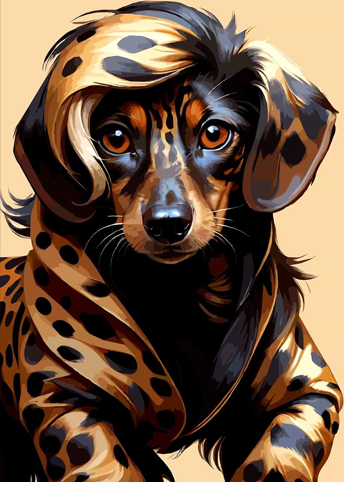 A cute Dachshund 018