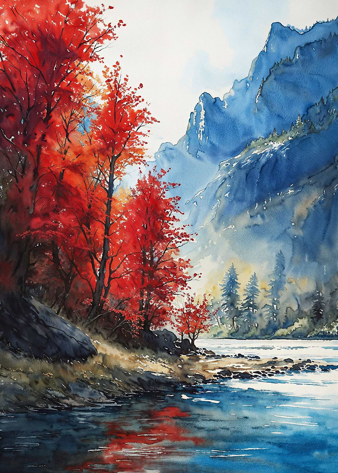 Crimson Cliffs Serenity