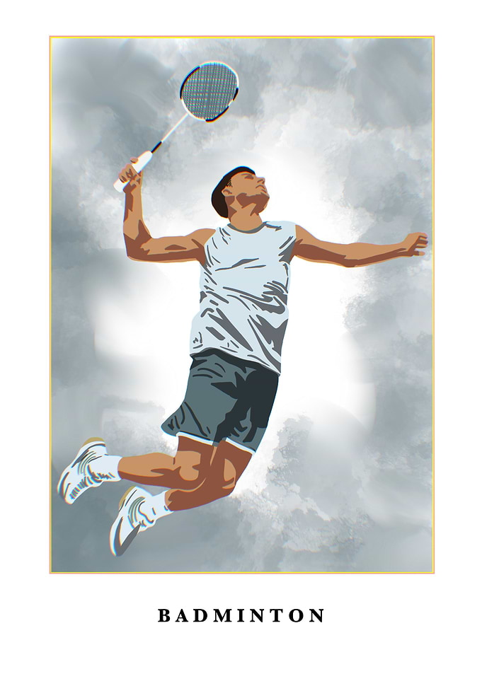 BADMINTON ART