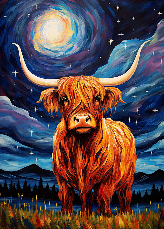 Highland Starry Night