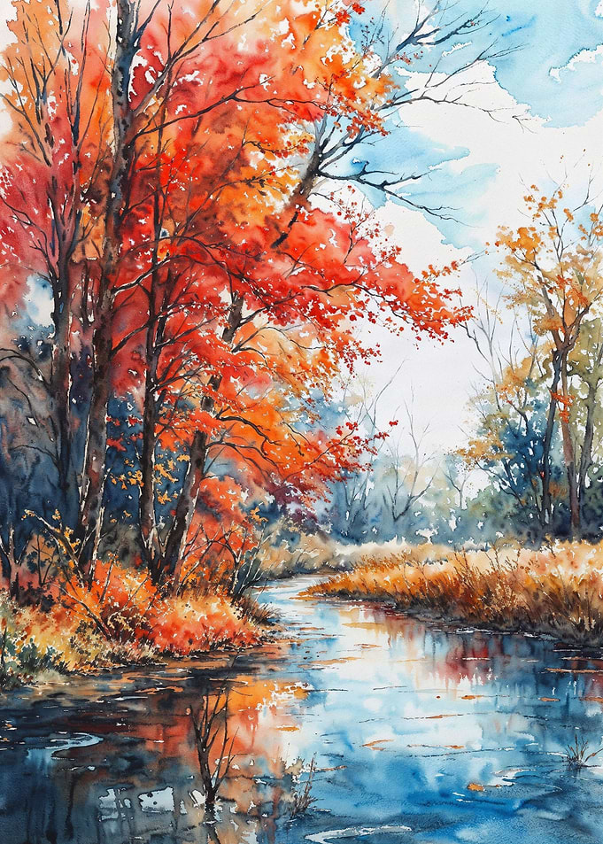 Autumnal River Whispers