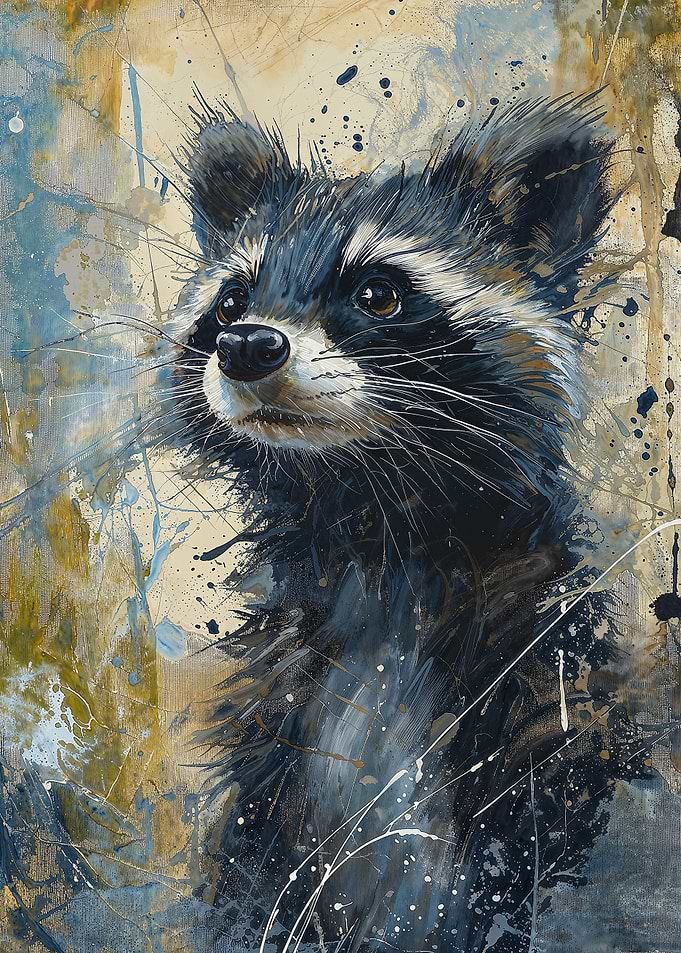 Curious Raccoon