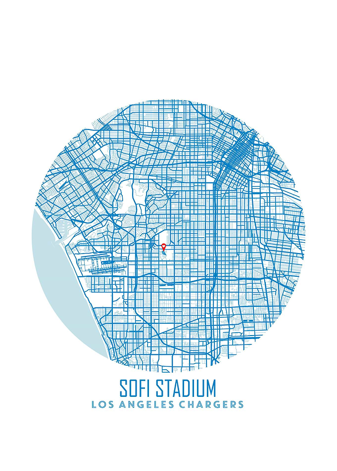 SoFi Stadium Map
