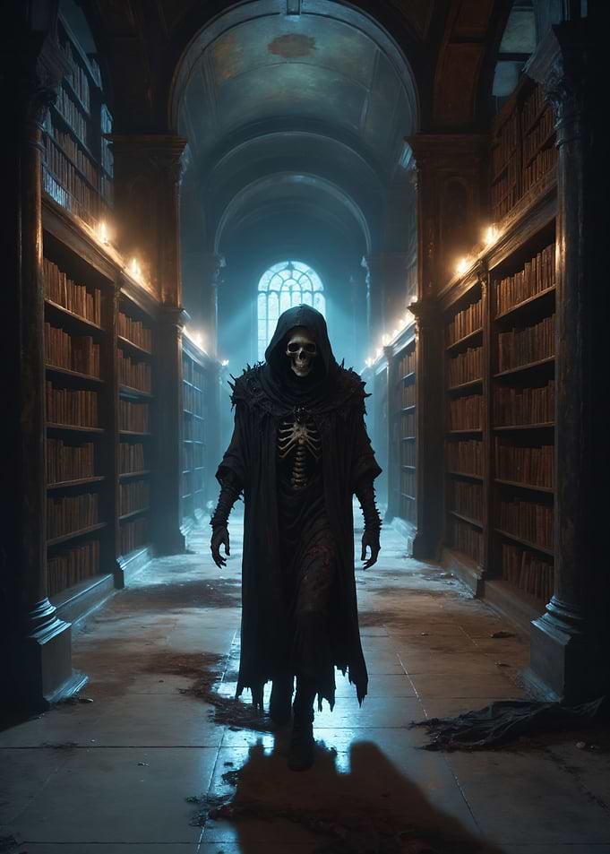 A rotting necromancer