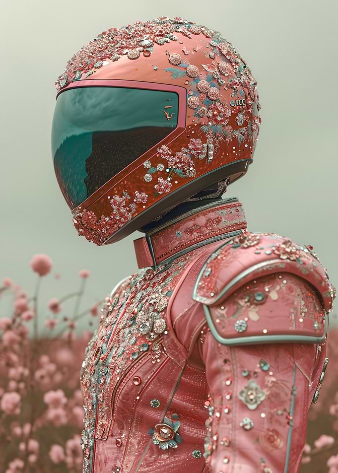 Pink Flower Field