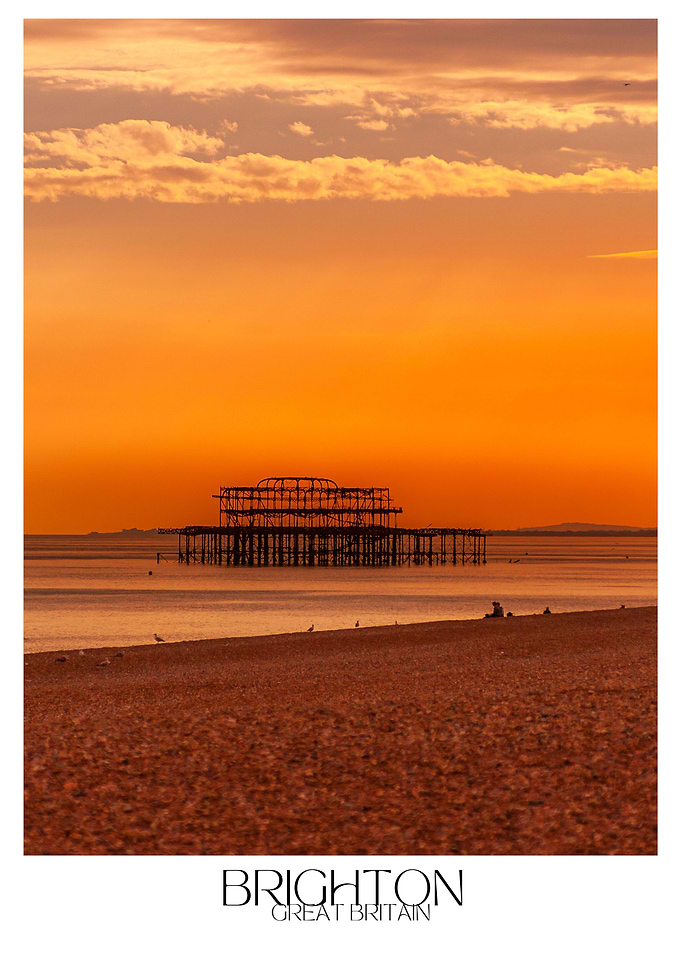 Evening Sunset in England