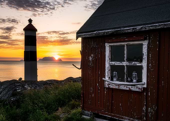 Lyngstuva Midnight Sun