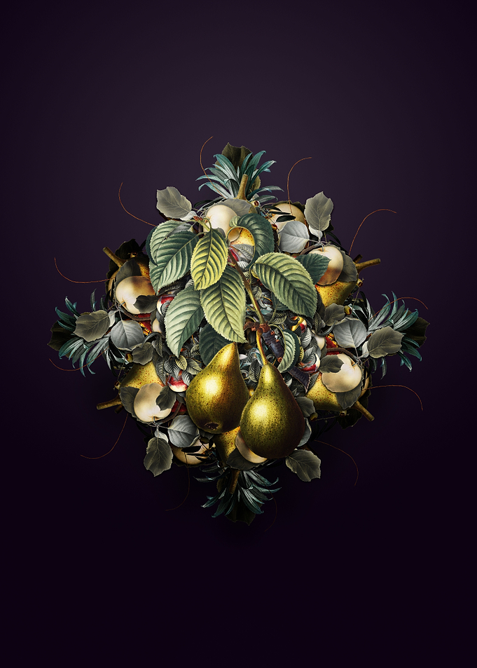 Pear Fruit Wreath