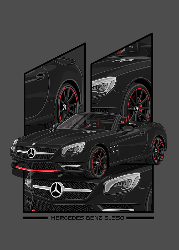 Mercedes Benz SL550