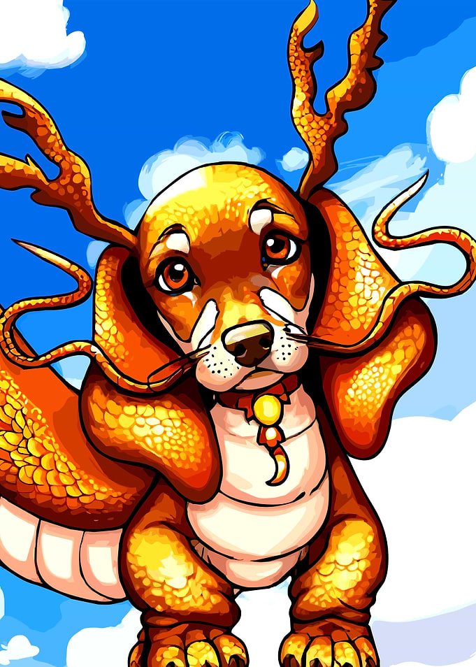 A cute Dachshund 027