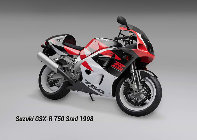 Suzuki GSXR 750 Srad 1998
